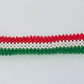 Hungary flag hand made fosbrace beads bracelet