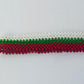 Bulgari flag hand made fosbrace beads bracelet