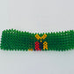 Zambia flag hand made fosbrace beads bracelet