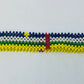 Central Africa flag fosbrace bracelet