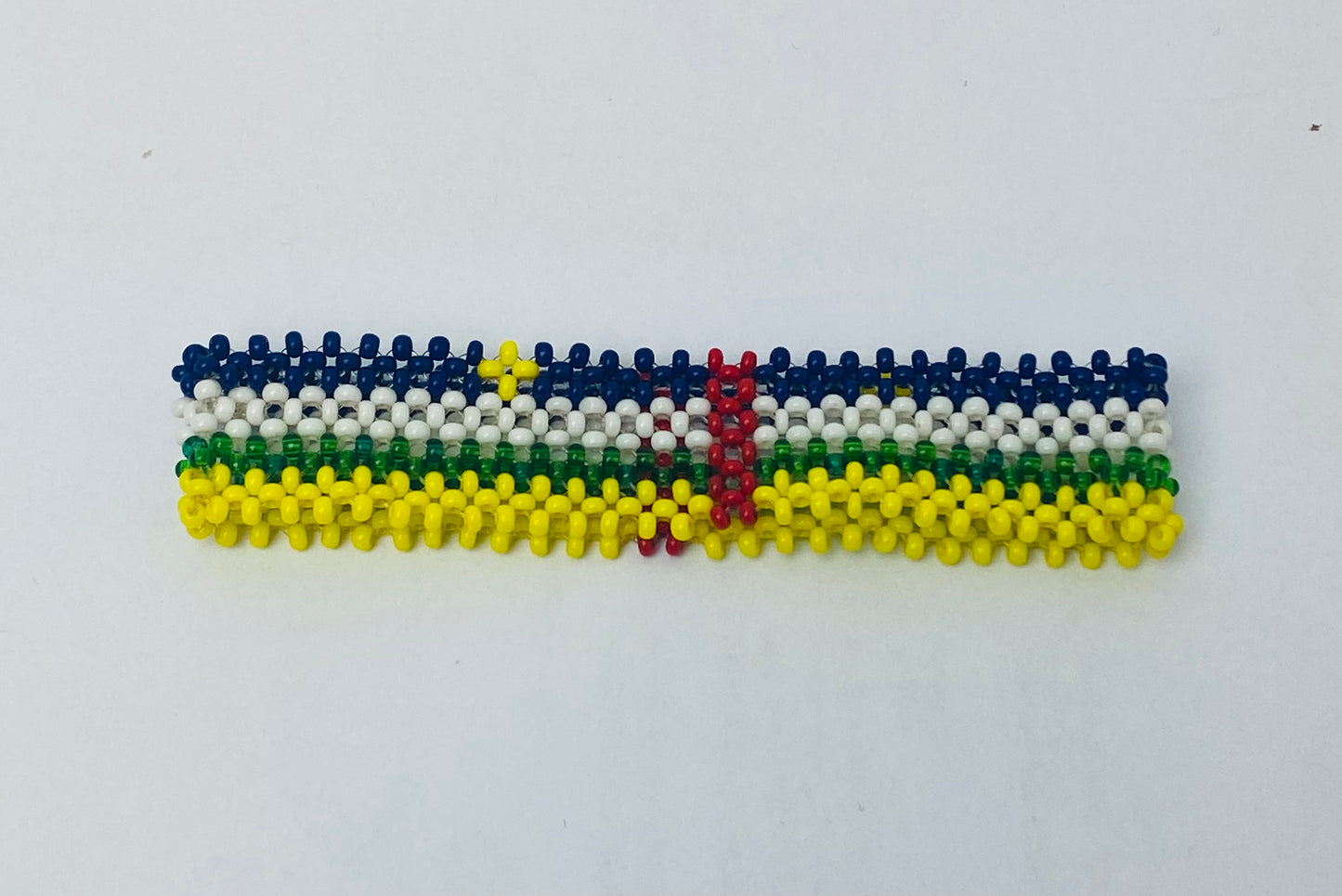 Central Africa flag fosbrace bracelet