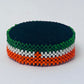 Niger flag hand made fosbrace beads bracelet