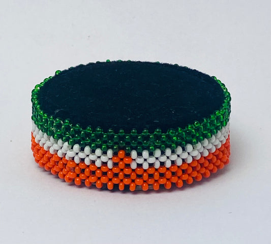 Niger flag hand made fosbrace beads bracelet