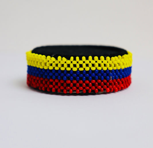 Colombia flag fosbrace bracelet