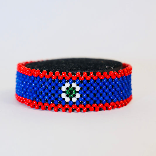 Belize flag bracelet