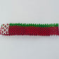 Belarus flag hand made fosbrace beads bracelet