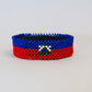 Haiti flag bracelet