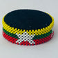 Maynmar flag hand made fosbrace beads bracelet