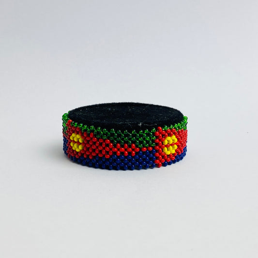 Eritrea flag hand made fosbrace beads bracelet