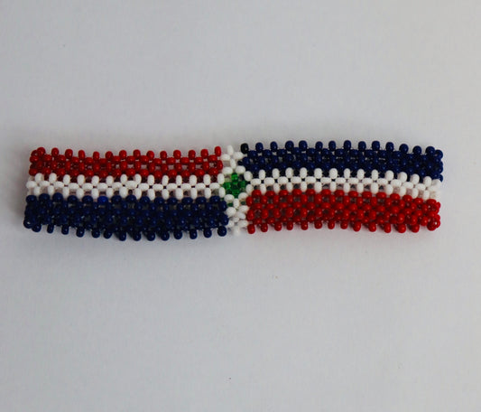 Dominica flag fosbrace bracelet