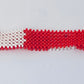 Bahrain flag hand made fosbrace beads bracelet