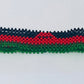 Malawi flag hand made fosbrace beads bracelet