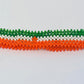 Niger flag hand made fosbrace beads bracelet