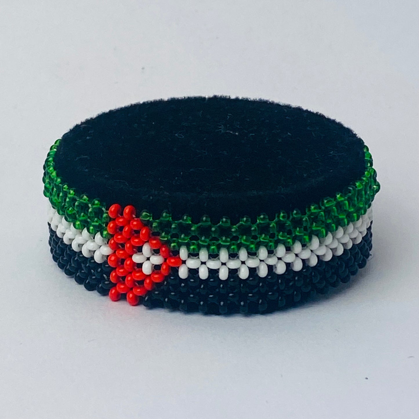 JORDAN flag hand made fosbrace beads bracelet