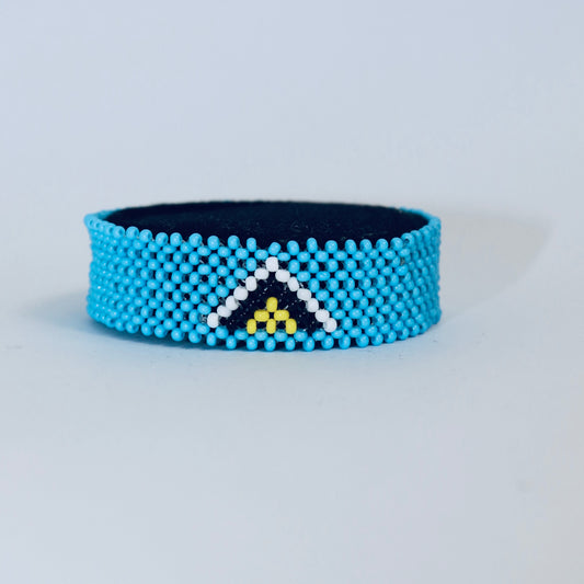 sait lucia flag bracelet