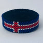 Icelanf flag hand made fosbrace beads bracelet