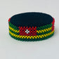 Togo flag hand made fosbrace beads bracelet