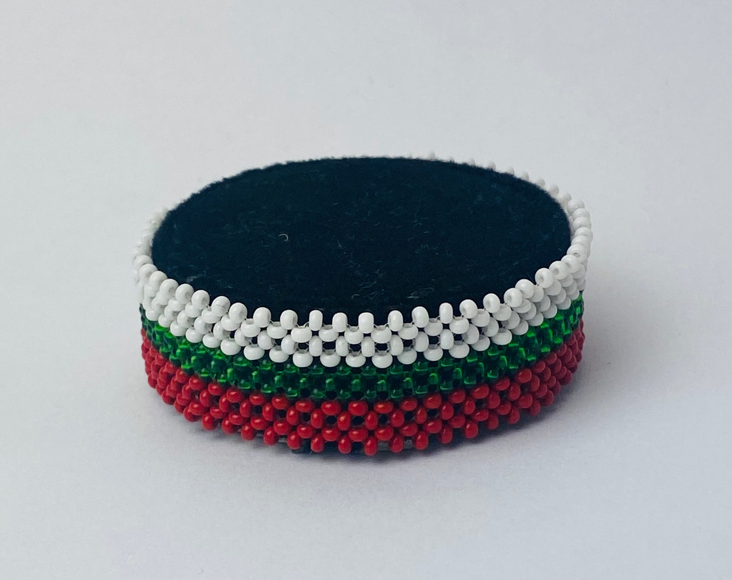 Bulgari flag hand made fosbrace beads bracelet