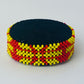 Macedonia flag hand made fosbrace beads bracelet