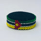 Mozambique flag hand made fosbrace beads bracelet