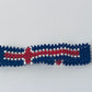 Icelanf flag hand made fosbrace beads bracelet