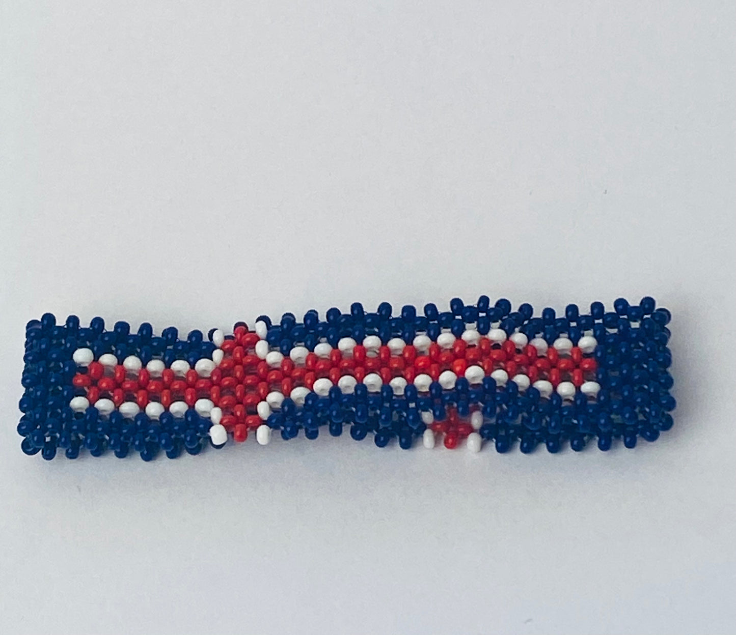 Icelanf flag hand made fosbrace beads bracelet