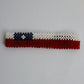 Chile flag bracelet fosbrace