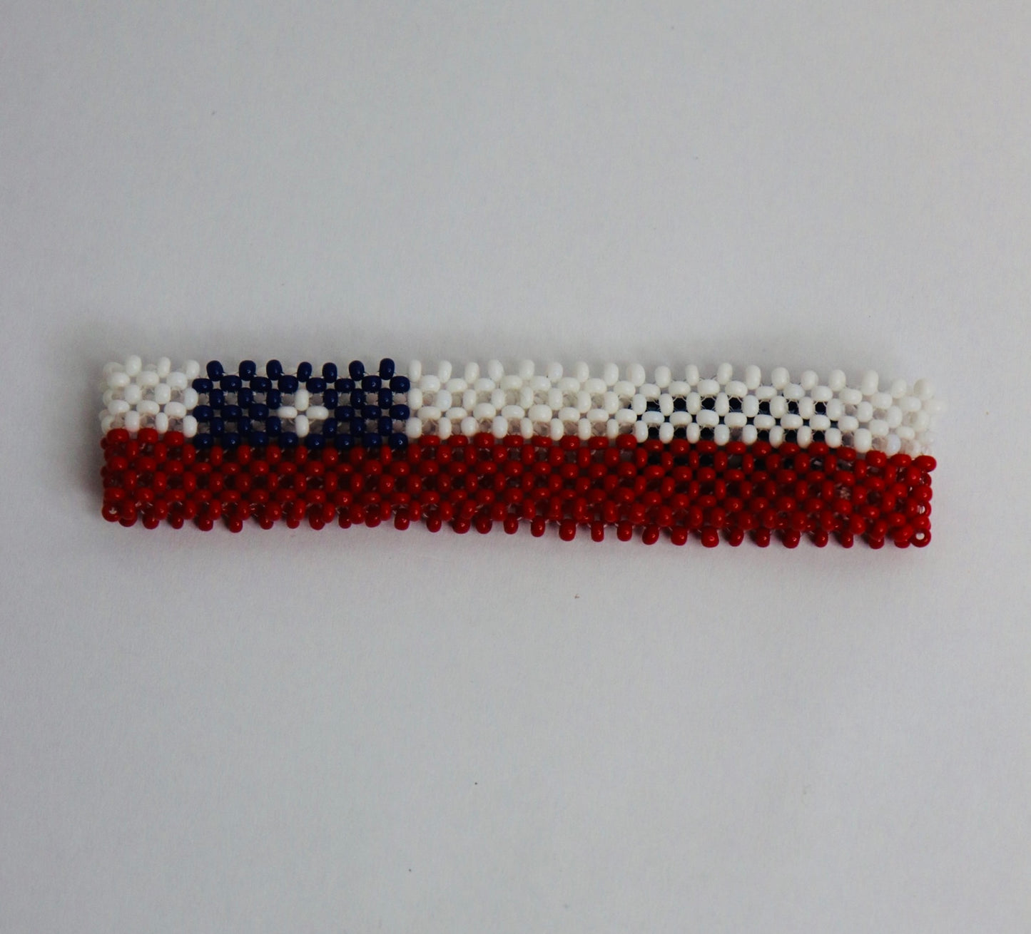 Chile flag bracelet fosbrace