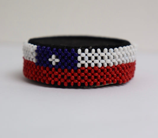 Chile flag bracelet fosbrace