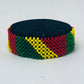 Congo republic flag hand made fosbrace beads bracelet