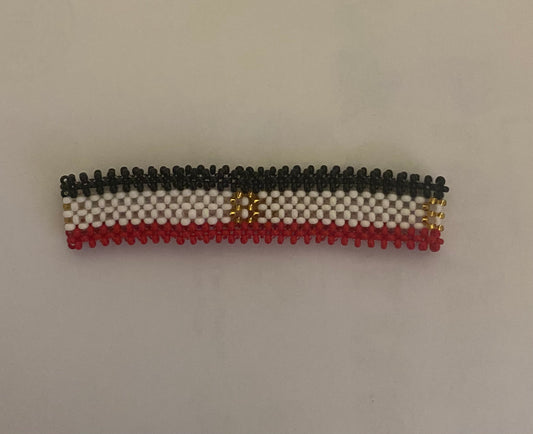 Egypt flag fosbrace beads bracelet