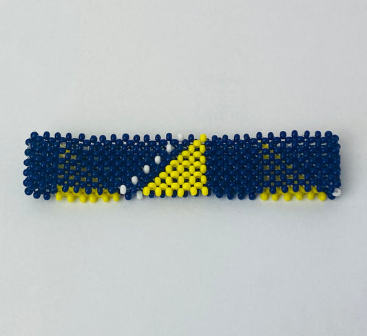 Bosnia flag hand made fosbrace beads bracelet