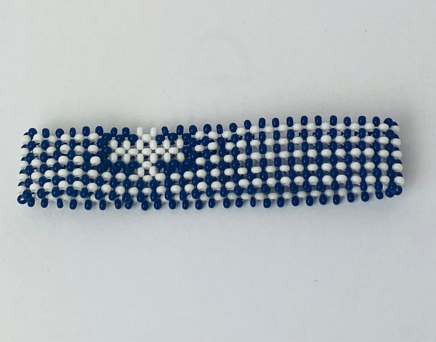 Greece flag hand made fosbrace beads bracelet