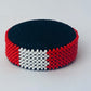 Bahrain flag hand made fosbrace beads bracelet