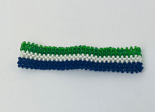 Seraleon flag hand made fosbrace beads bracelet