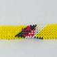 Brunei flag hand made fosbrace beads bracelet