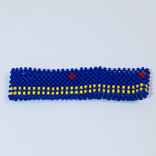 Aruba flag bracelet