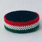 Hungary flag hand made fosbrace beads bracelet