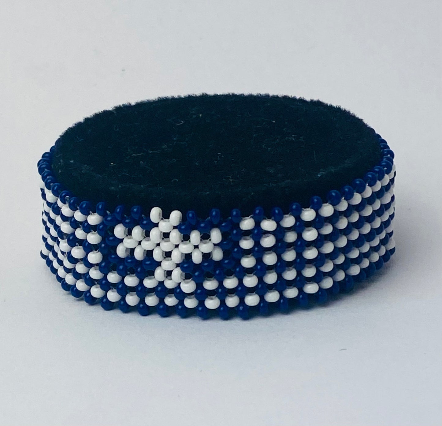 Greece flag hand made fosbrace beads bracelet