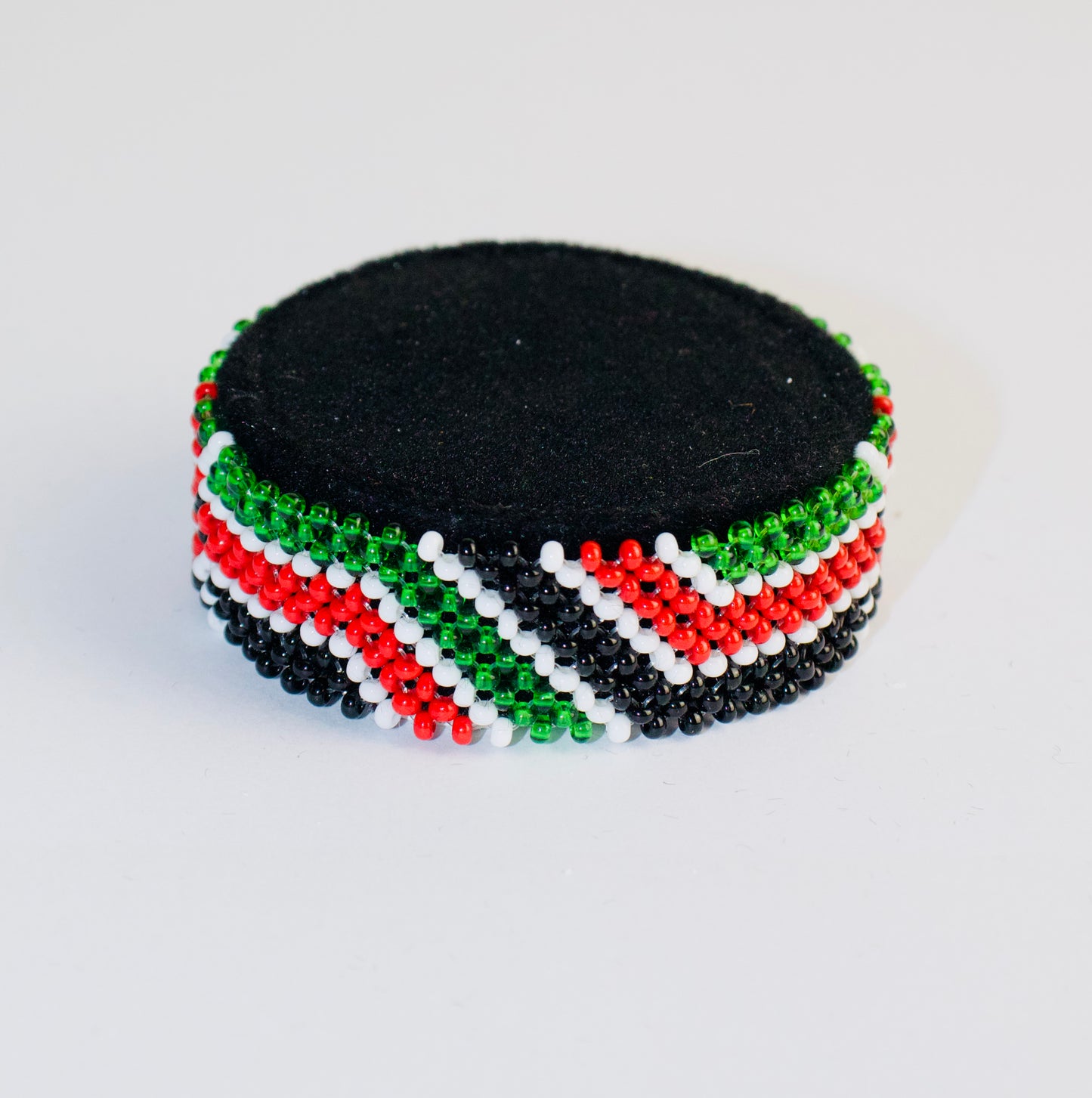 Kenya Flag with zebra Lines