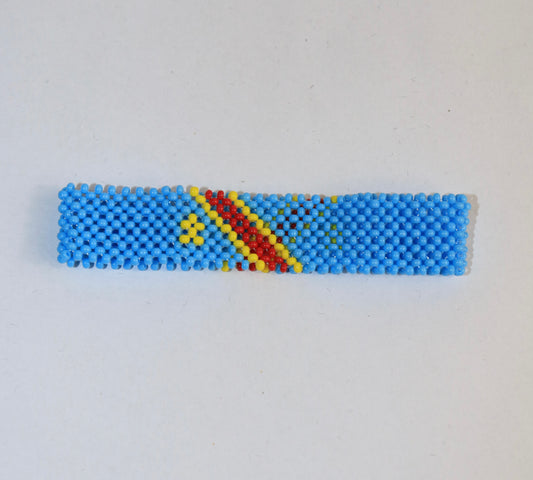 Conga flag beads bracelet