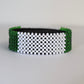 Nigeria flag beads bracelethand made