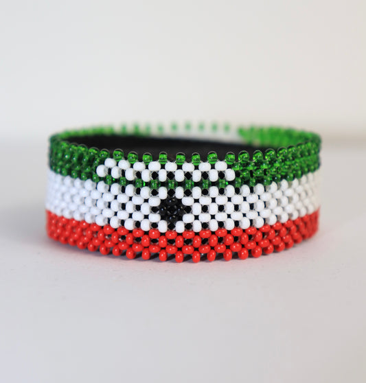 Somali land flag bracelets hand made