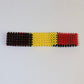 Romania flag beads bracelet