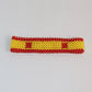 Spain flag beads bracelet