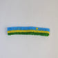 Rwanda flag beads bracelet hand made