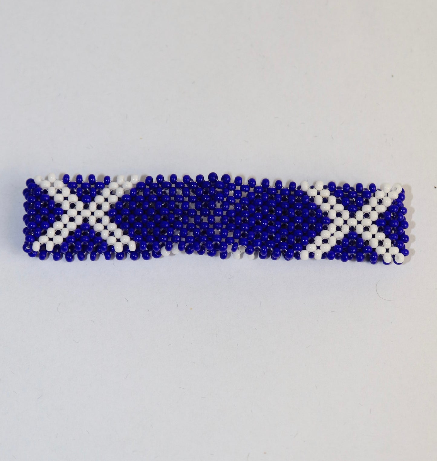 Scotland flag bead bracelet