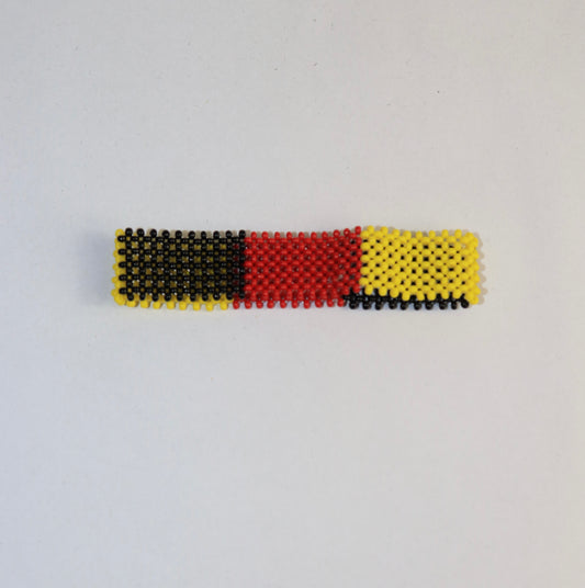 Belgium flag beads bracelet