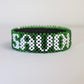 Saudi flag beads bracelet with sword