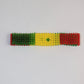 Senegal flag beads bracelet hand made